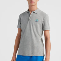 Chemise Polo Surf State | Silver Melee