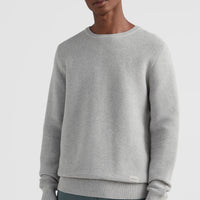 Pullover Horizontal Ribbed | Silver Melee