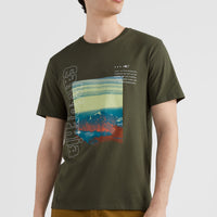Tee-shirt Cali Mountains | Forest Night