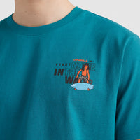 Tee-shirt Window Surfer | Harbour Blue