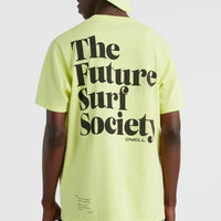 Tee-shirt Future Surf Back | Sunny Lime