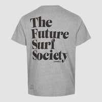 Tee-shirt Future Surf Back | Silver Melee