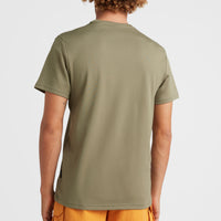 Tee-shirt Hybrid Logo | Deep Lichen Green