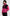 Polaire Progressive Full Zip Sherpa | Fuchsia Red Colour Block