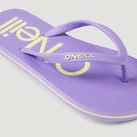 Sandales à logo Profile | Purple Rose