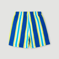 Short en éponge Brights | Blue Towel Stripe