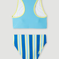 Bikini sport Brights | Blue Towel Stripe