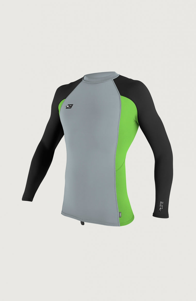 Premium Skins Long Sleeve Rash Guard | Grey