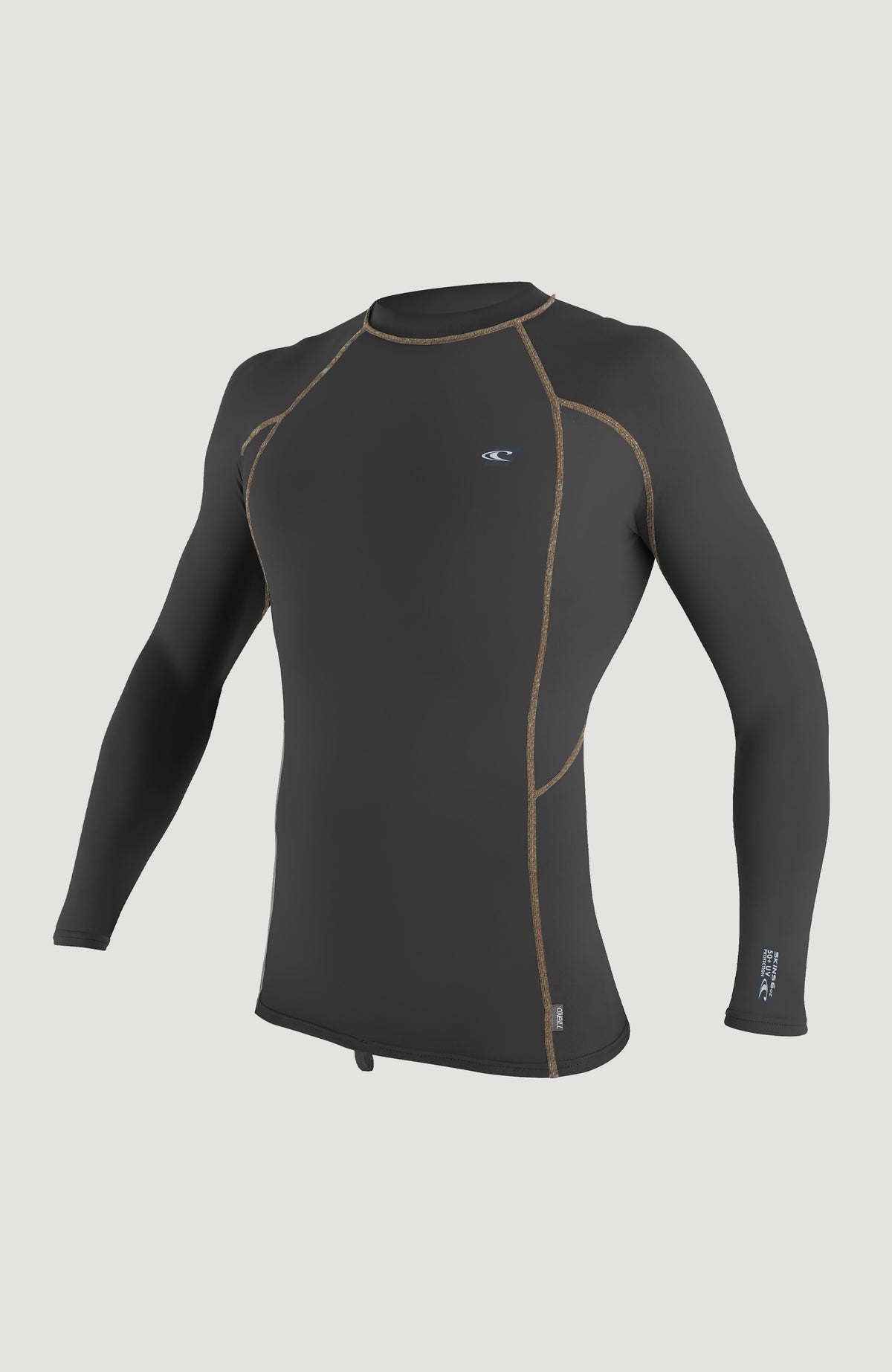 Premium Skins Long Sleeve Rash Guard | BLACK/BLACK/BLACK:MULTI