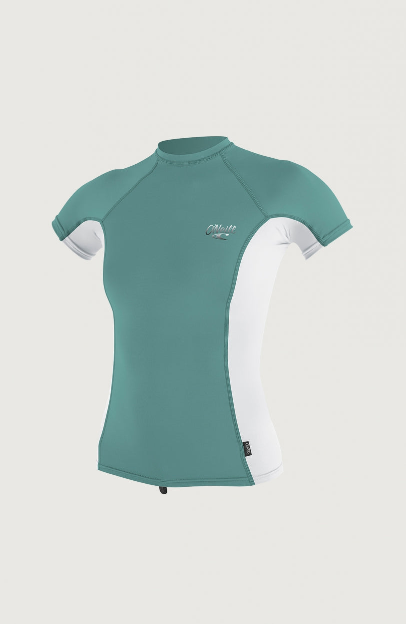 Premium Skins Short Sleeve Rash Guard | Light Green