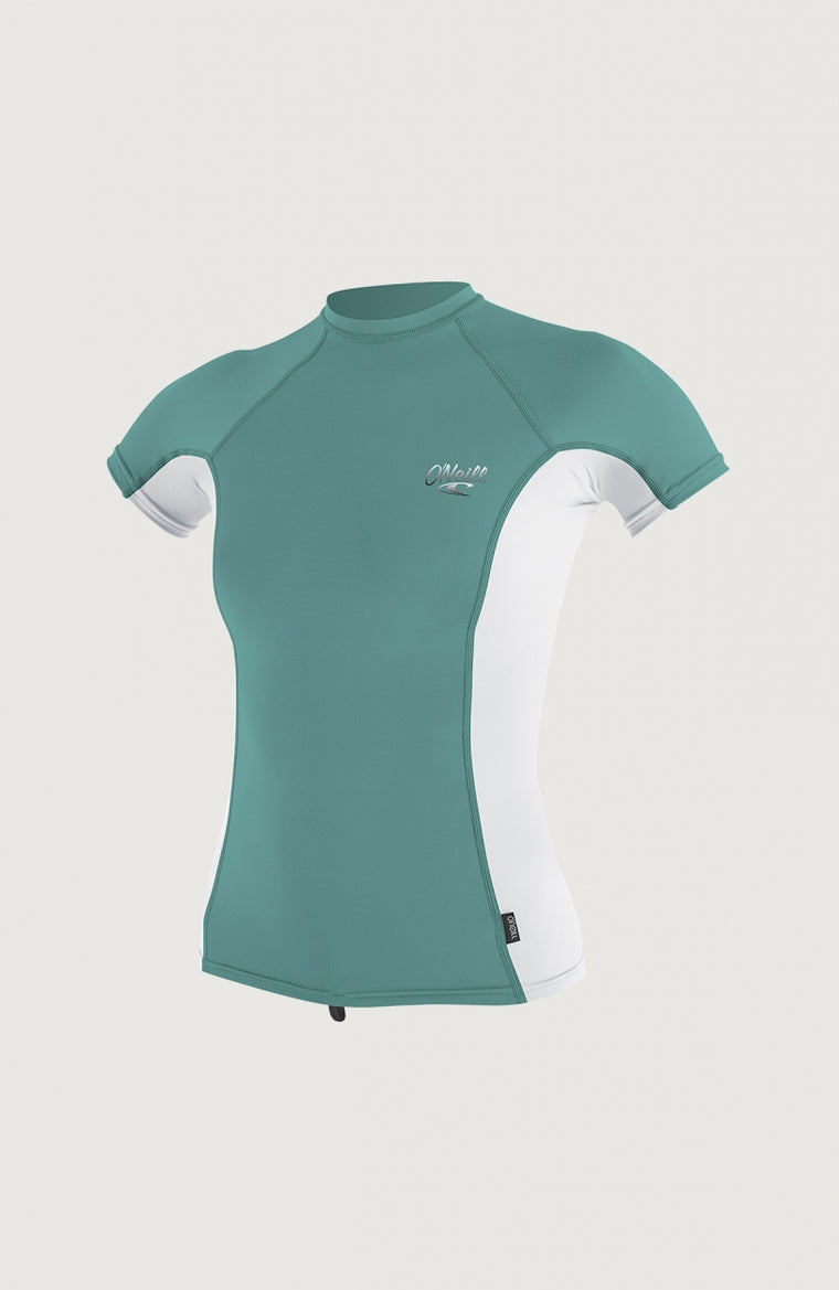 Premium Skins Short Sleeve Rash Guard | Light Green
