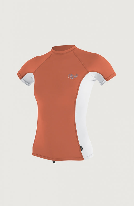 Premium Skins Short Sleeve Rash Guard | Orange