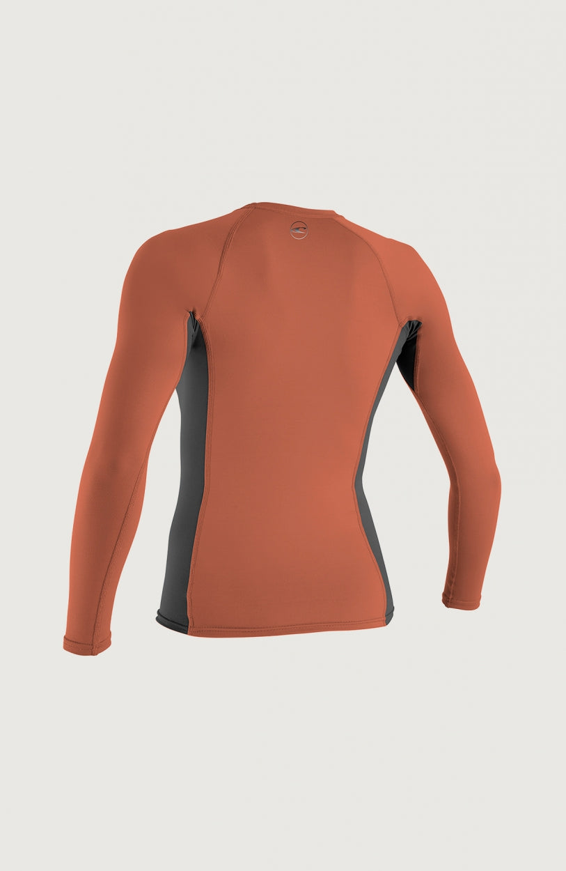 Premium Skins Long Sleeve Rash Guard | Orange