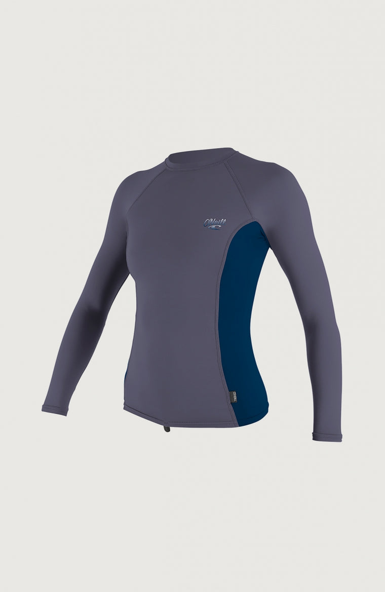 Premium Skins Long Sleeve Rash Guard | Light Blue