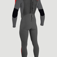 Epic 4/3mm Back Zip Full Wetsuit | GRAPHITE/SMOKE/RED/RED