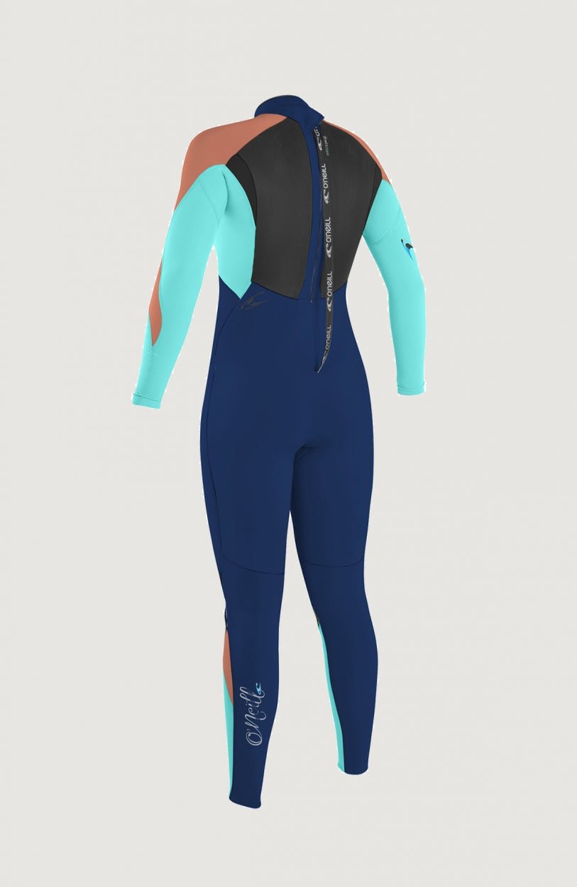 Epic 5/4mm Back Zip Full Wetsuit Womens | Dark Blue