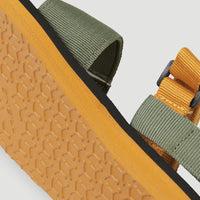 Sandales Neo Straps | Deep Lichen Green Colour Block