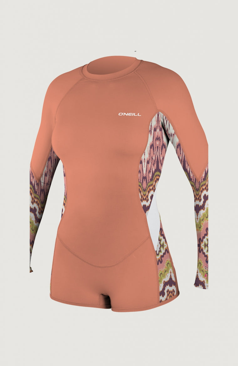 Skins Long Sleeve Surf Suit | Red