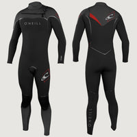 Psycho One Chest Zip 5/4mm Full Wetsuit | Black