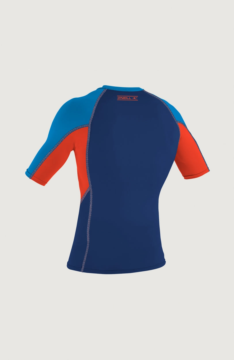 Skins Graphic Short Sleeve Crew | Blue