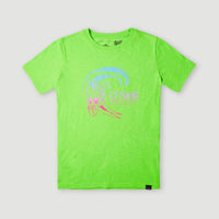 Tee-shirt Circle Surfer | Fluor Green