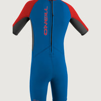 Reactor-2 2mm Back Zip Shortsleeve Spring Wetsuit | OCEAN/GRAPH/RED
