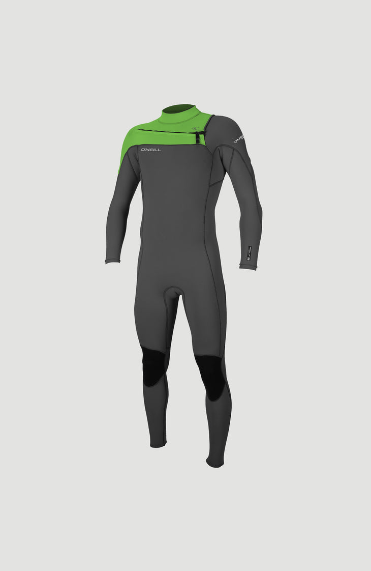Hammer 3/2 Chest Zip Full | GRAPHITE/GRAPHITE/DAYGLO
