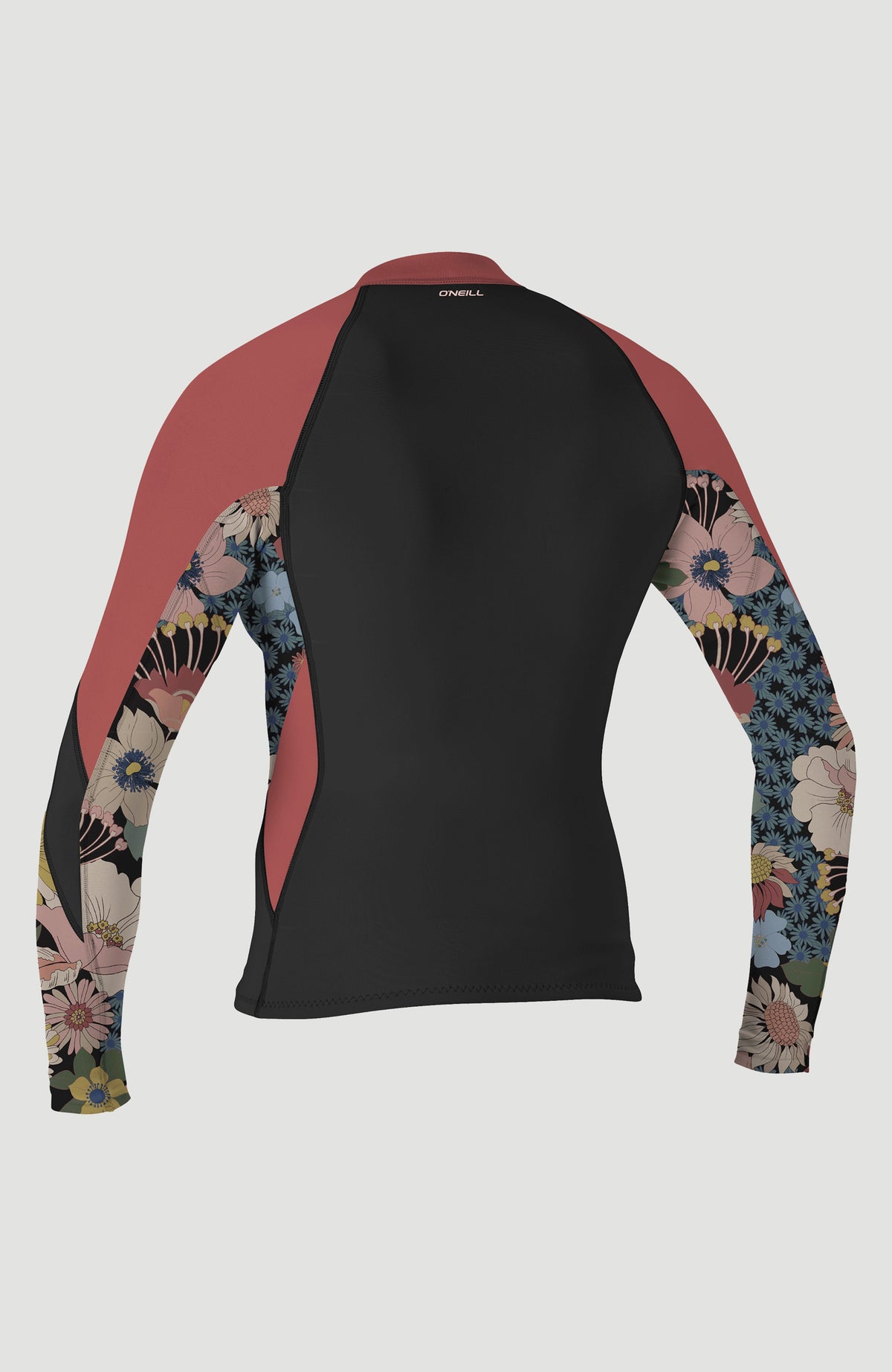 Bahia 1/0.5mm Full Zip Neoprene Jacket | BLACK/TWIGGY/TEA ROSE
