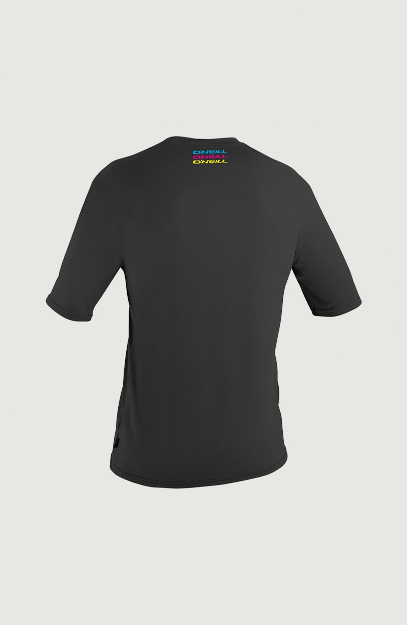 Skins Graphic Short Sleeve Rash Tee | Black