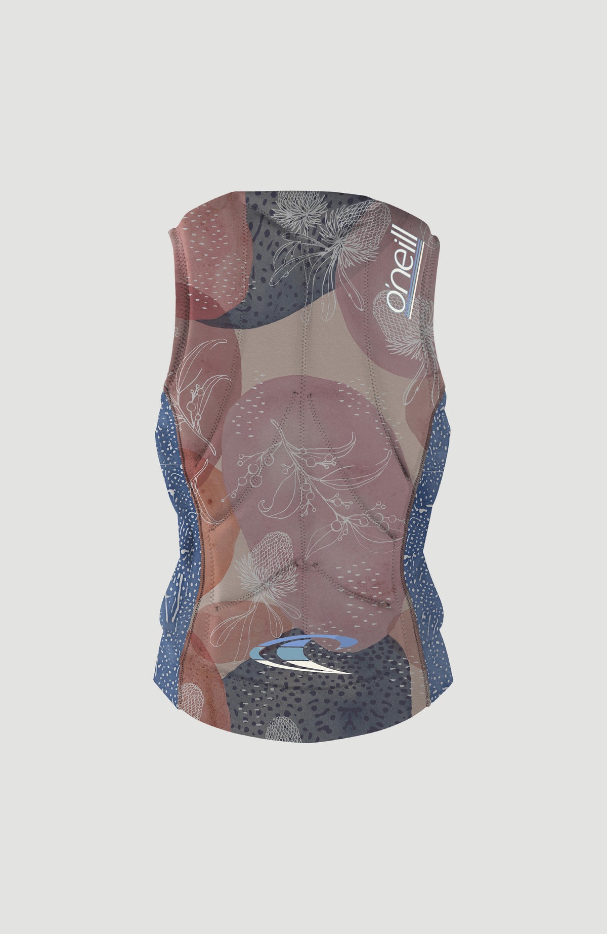 Slasher Comp Vest Girls | DESERT BLOOM/DRIFT BLUE
