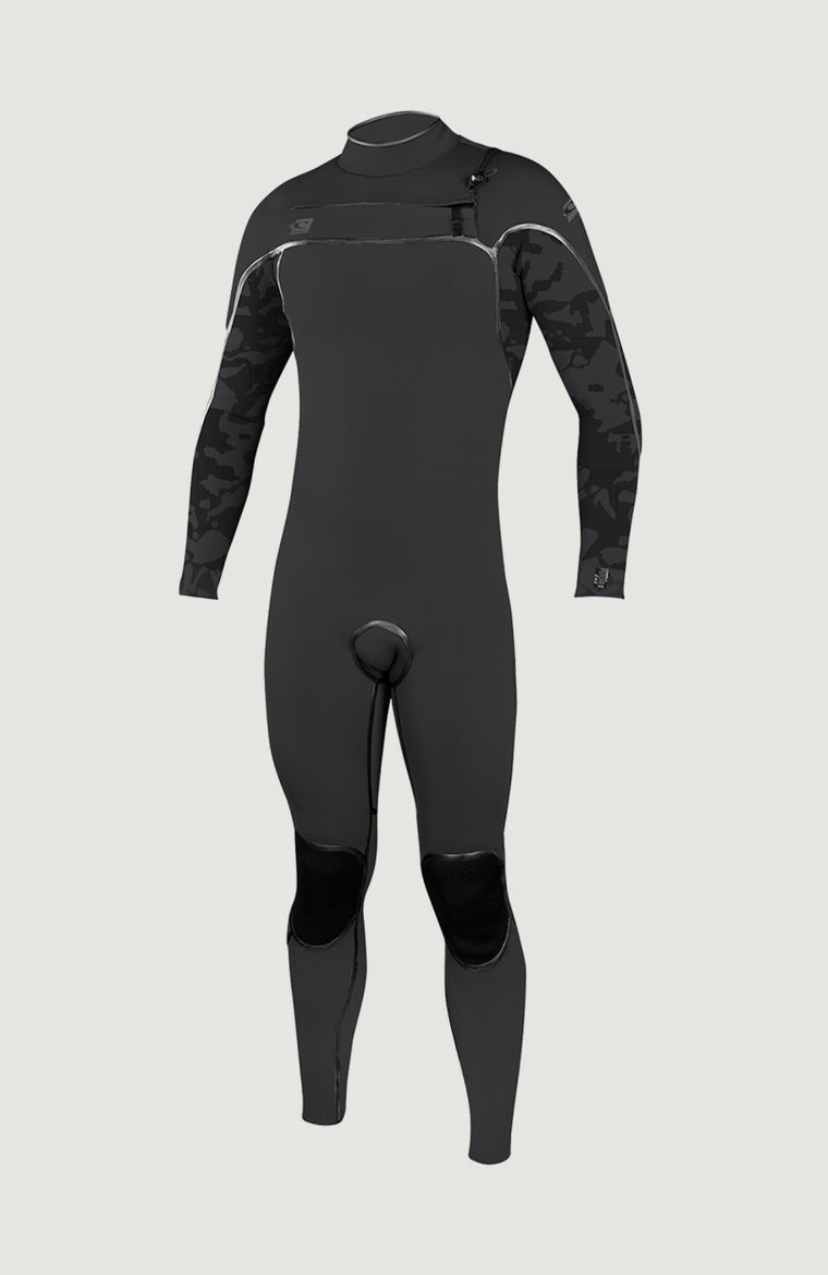 Psycho One Chest Zip 3/2mm Full Wetsuit | Grey