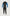 Psycho One Chest Zip 4/3mm Full Wetsuit | Blue