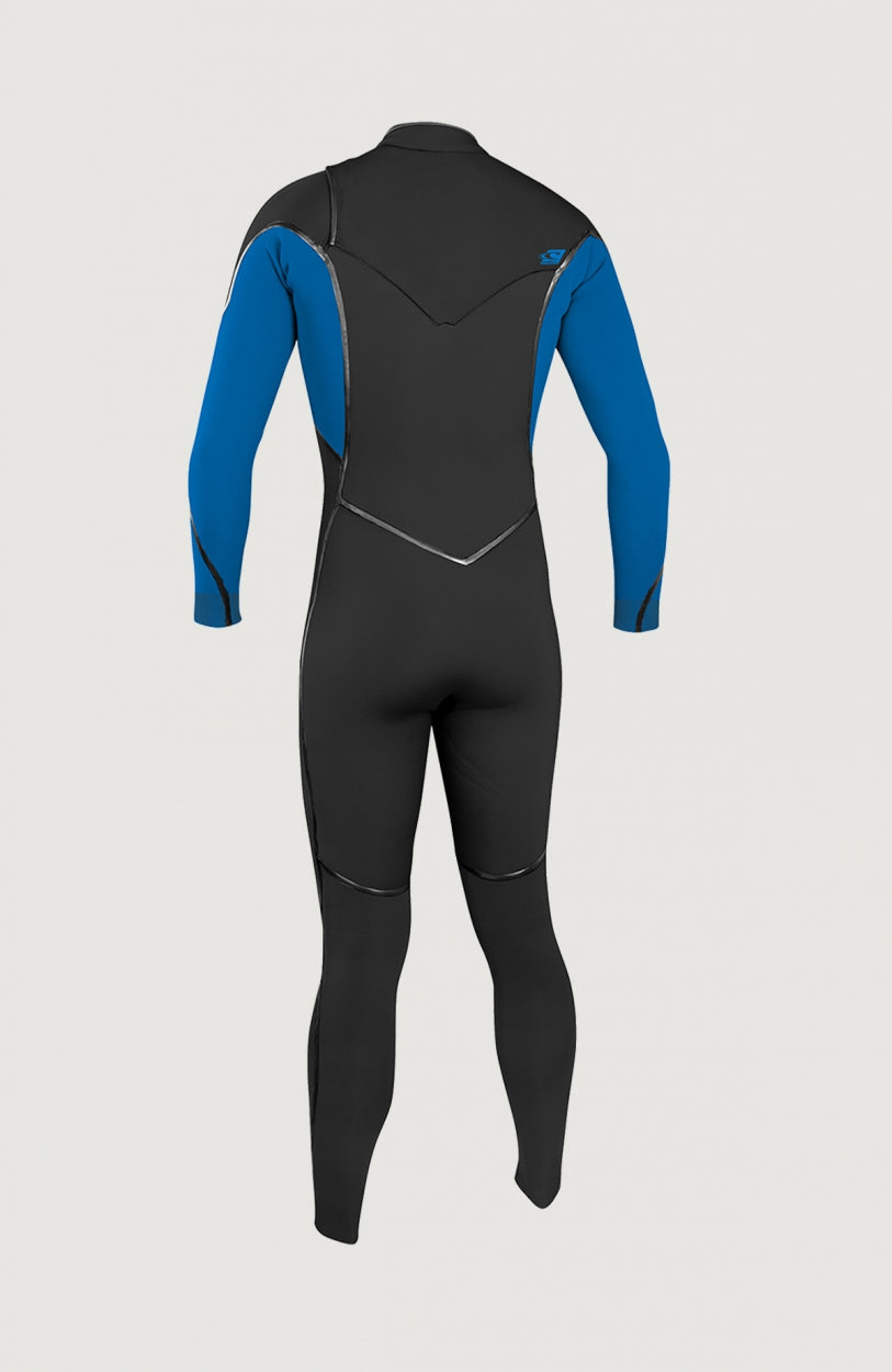 Psycho One Chest Zip 4/3mm Full Wetsuit | Blue