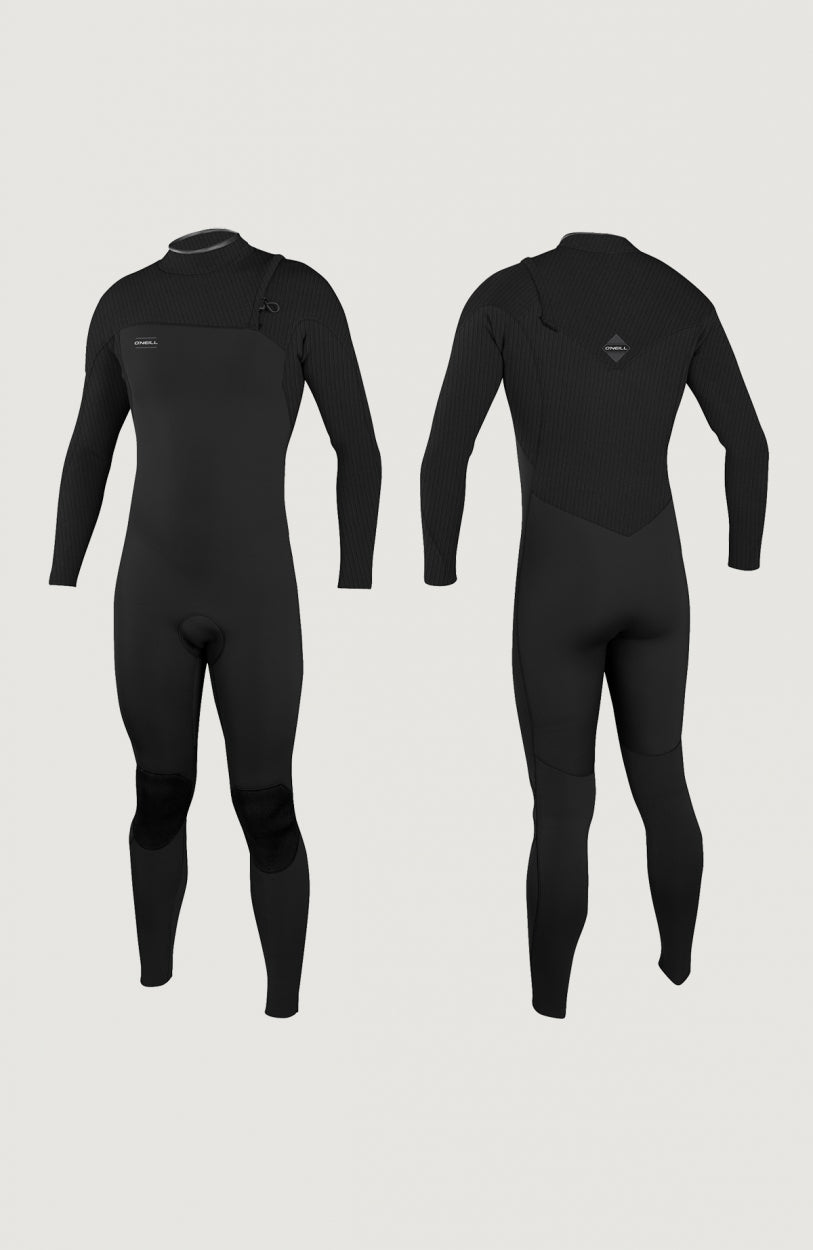 Hyperfreak 5/4mm Comp Zipless Full Wetsuit | BLACK/BLACK