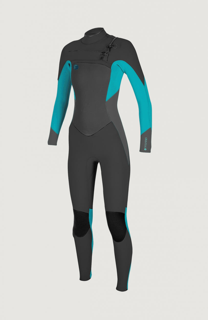 O'Riginal Chest Zip 4/3mm Full Wetsuit | Black