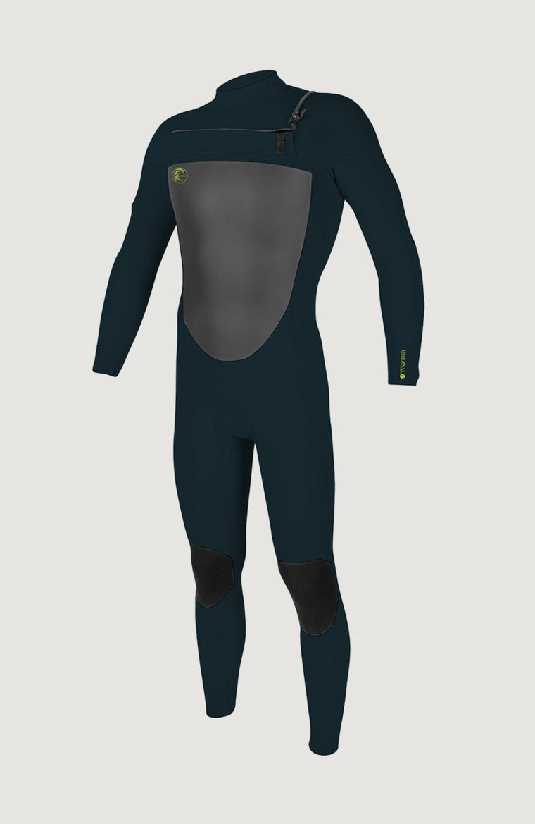 O'Riginal Chest Zip 4/3mm Full Wetsuit | Grey