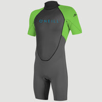 Reactor-2 2mm Back Zip Shortsleeve Spring Wetsuit | GRAPH/DAYGLO