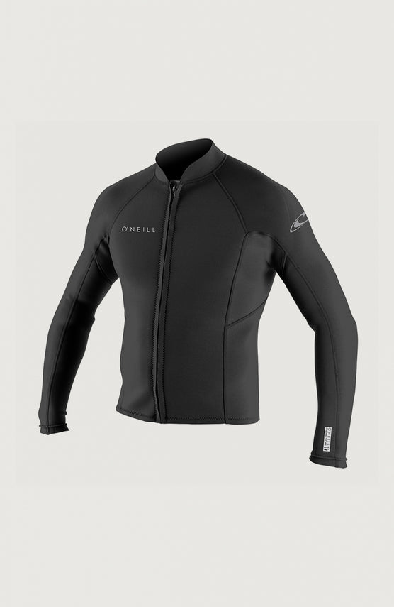 Reactor-2 1.5mm Front Zip Jacket | BLACK/BLACK