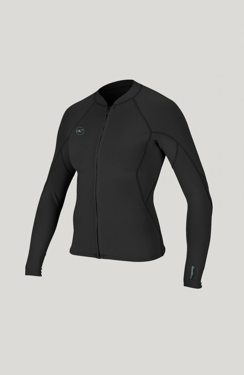 Reactor-2 15mm Front Zip Jacket Womens | BLACK/BLACK