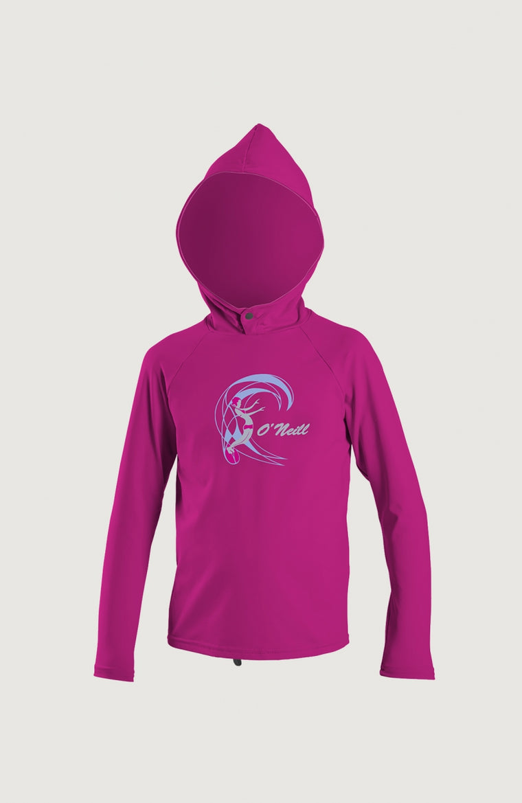 O'Zone Sun Hoodie Toddler Filles | Berry