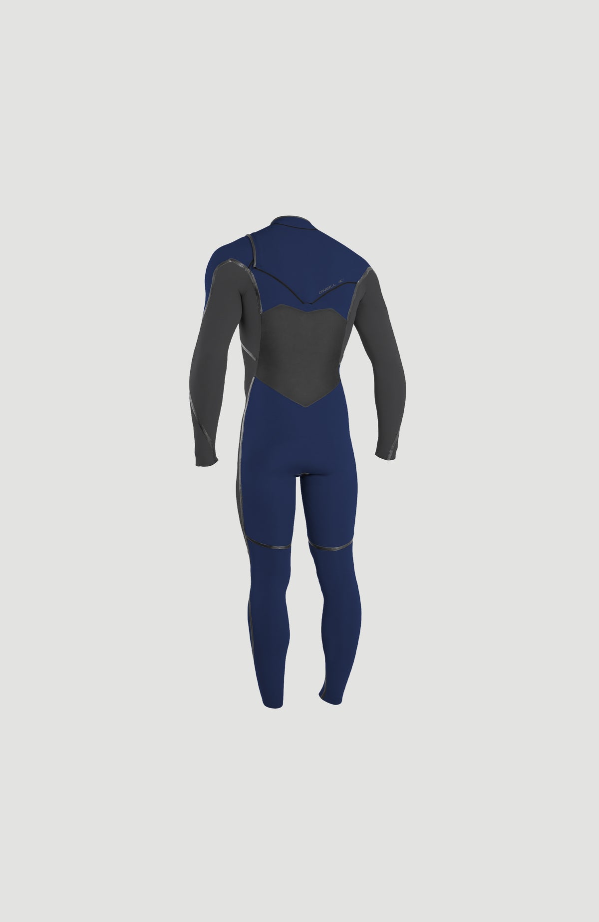 Psycho Tech 4/3mm Chest Zip Full Wetsuit | Navy/Gumetal