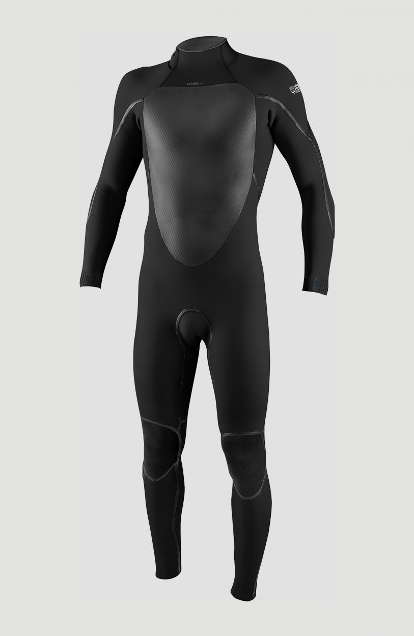Psycho Tech 5/4mm Back Zip Full Wetsuit | BLACK/BLACK