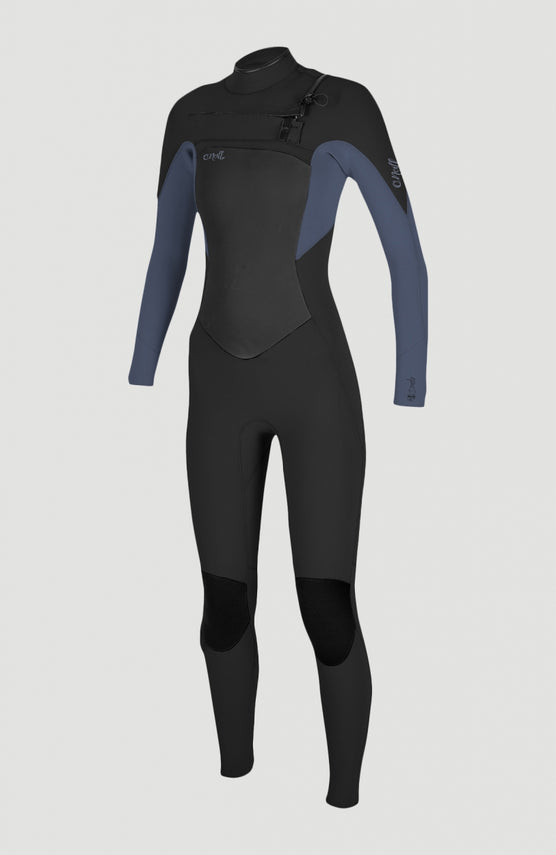 Epic 5/4mm Chest Zip Full Wetsuit | Black