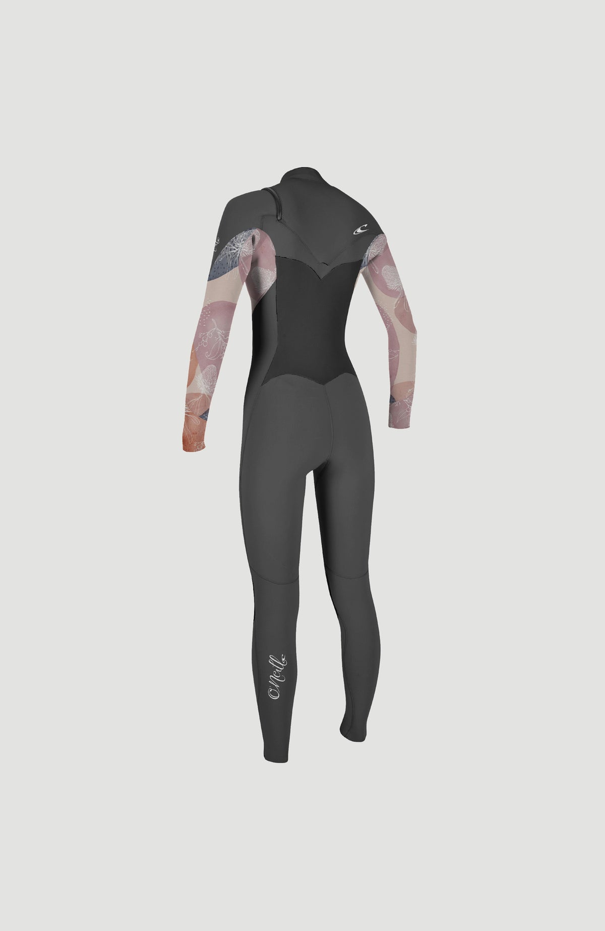 Epic 5/4mm Chest Zip Full Wetsuit | GRAPHITE/DESERT BLOOM