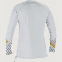 Front Zip Long Sleeve UV Shirt | White