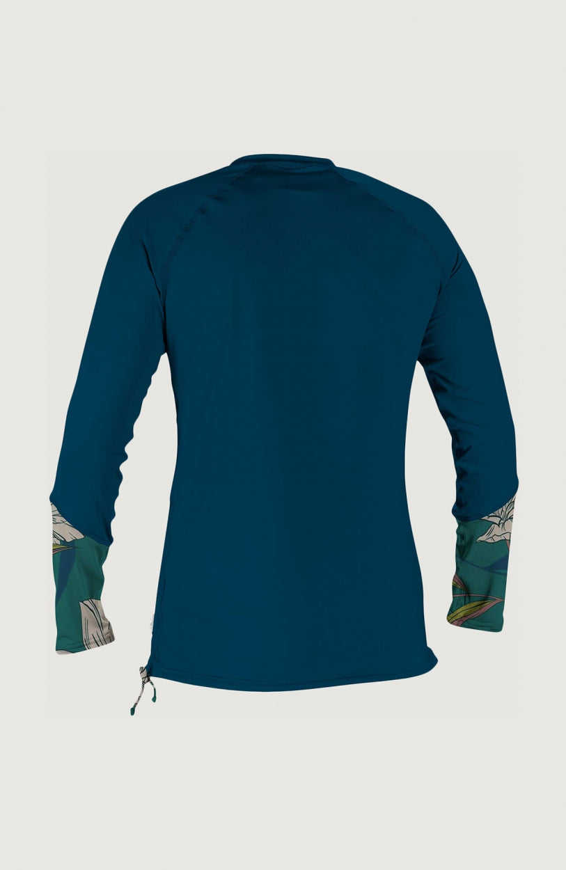 Front Zip Long Sleeve UV Shirt | Dark Blue