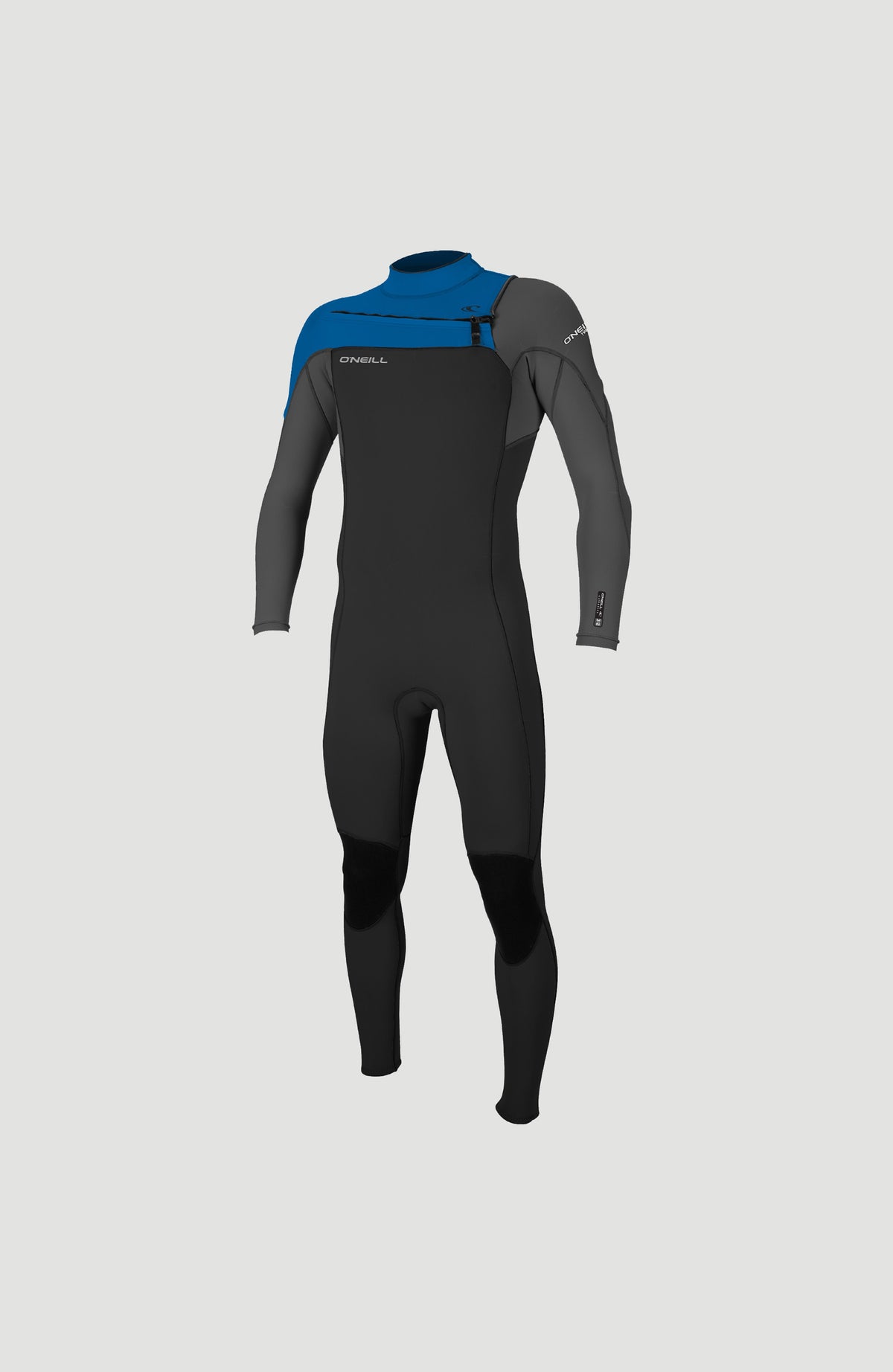 Hammer 3/2mm Chest Zip Full Wetsuit | BLK/GRAPH/OCEAN