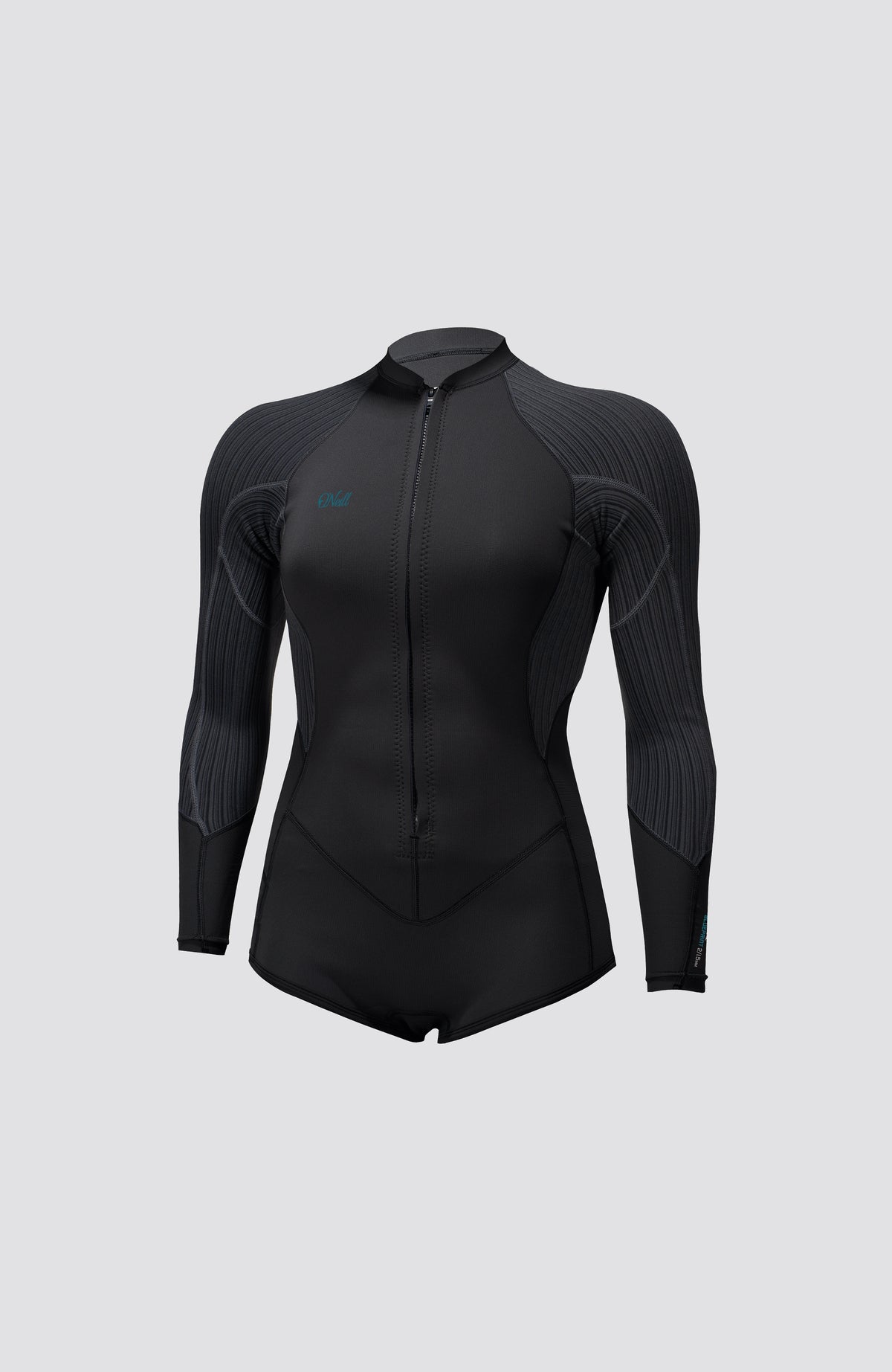 Blueprint 2/1.5mm Front Zip Longsleeve Spring Wetsuit | BLACK/BLACK