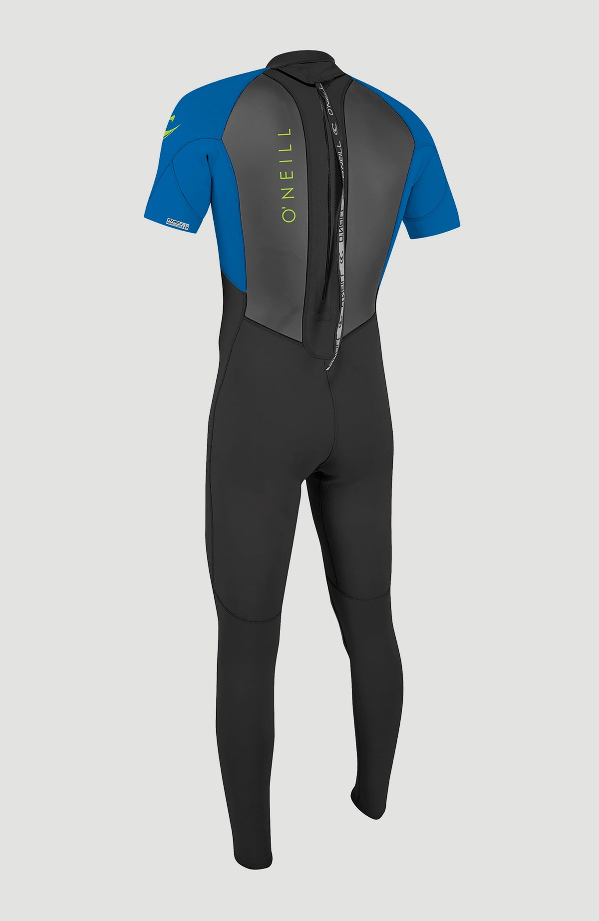Reactor-2 2mm Backzip Shortsleeve Full Wetsuit | BLK/OCEAN