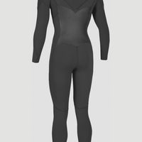 Ninja 4/3mm Chest Zip Full Wetsuit | BLACK/BLACK